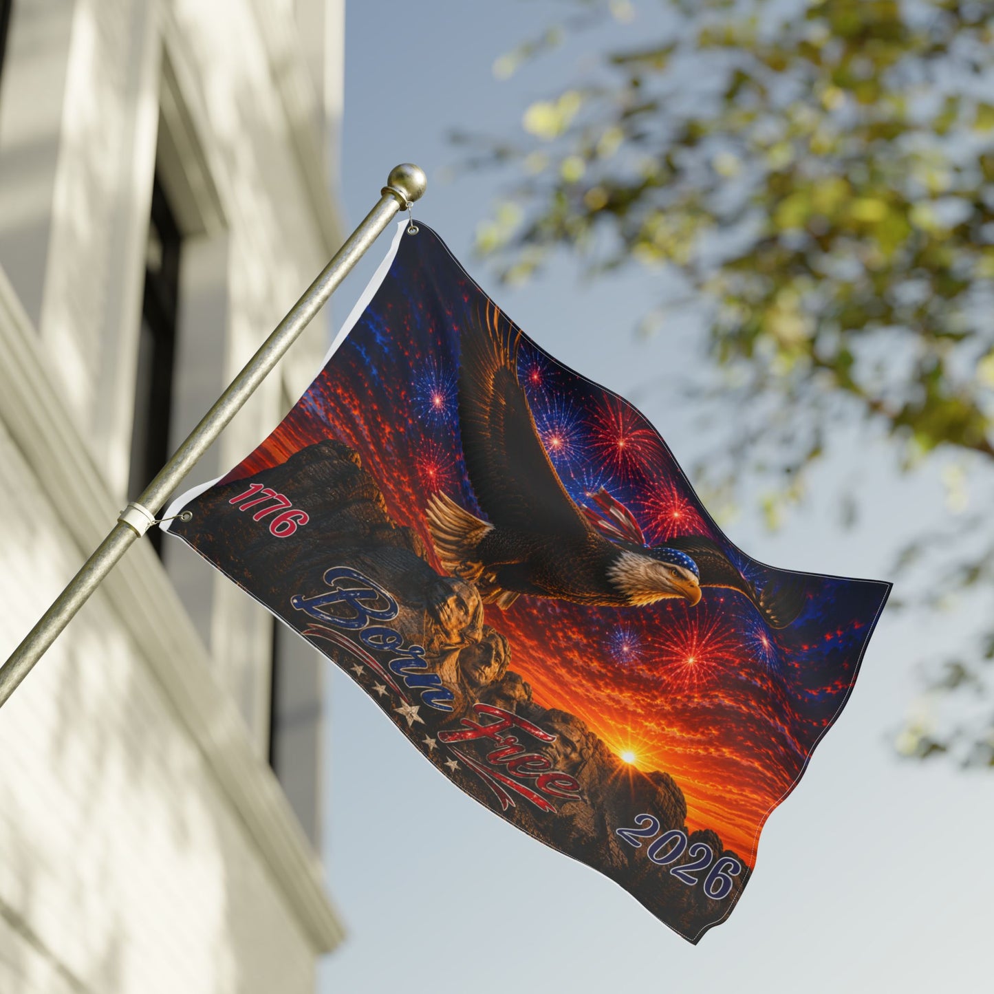 Double Sided Flag